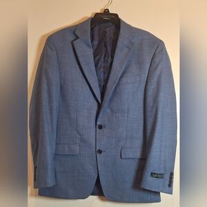 Lauren Ralph Lauren Blazer Men's 40R Blue Formal Dress‎ Suit Jacket Preppy